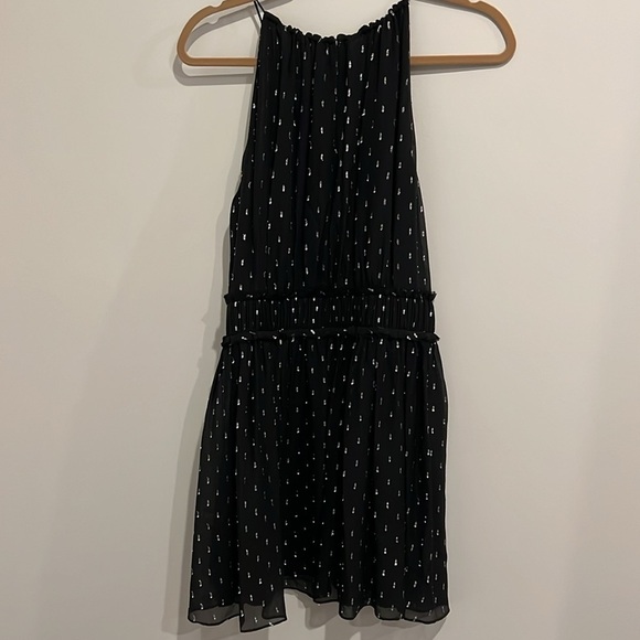 Joie Althia B fil coupé silk-blend georgette mini dress - Picture 6 of 6